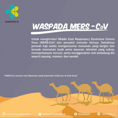 Waspada MERS-CoV - 20180711